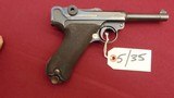 Sold —GERMAN ERFURT P08 LUGER KI.1933 9MM FROM SA / SS OFFICERS TRAINING SCHOOL - 1 of 16