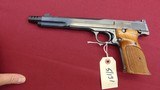 SMITH & WESSON MODEL 41 NO DASH SEMI AUTO TARGET PISTOL 22 LR - 5 of 12