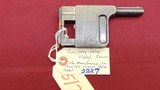 RARE ENGRAVED ANTIQUE FRENCH GAULOIS PALM PISTOL NO. 3 8MM - 1 of 15