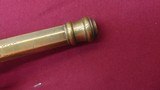 SOLD --LARGER FRAME ANTIQUE BRASS PERCUSSION PISTOL BELGUIM 50 CAL BOOT GUN - 9 of 10