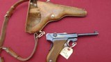 sale pending --SWISS MODEL 06/24 P08 LUGER SEMI AUTO PISTOL 30 LUGER WITH HOLSTER - 1 of 18