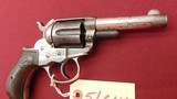 Sold —COLT 1877 LIGHTNING REVOLVER 38 COLT MADE 1899 NICKEL (C&R OK) - 2 of 16