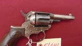 Sold —COLT 1877 LIGHTNING REVOLVER 38 COLT MADE 1899 NICKEL (C&R OK) - 4 of 16
