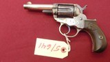 Sold —COLT 1877 LIGHTNING REVOLVER 38 COLT MADE 1899 NICKEL (C&R OK) - 5 of 16