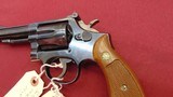 SOLD -- SMITH & WESSON MODEL 18 REVOLVER 22LR 4" BARREL MADE 1957 - 2 of 13