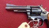 SOLD -- SMITH & WESSON MODEL 18 REVOLVER 22LR 4" BARREL MADE 1957 - 3 of 13