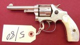 sold ---FIRST MODEL SMITH & WESSON LADY SMITH 22LR WITH
PEARL GRIPS - 1 of 14