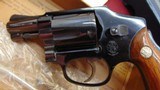 SMITH & WESSON MODEL 42 CENNTENNIAL AIRWEIGHT REVOLVER WITH
BOX 38 SPECIAL - 4 of 18