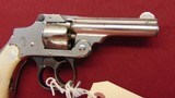 SMITH & WESSON SAFETY HAMMERLESS TOPBREAK REVOLVER 32S&W PEARL GRIPS - 2 of 11