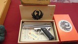 RUGER RST-4 S BILL RUGER SIGNATURE SEMI PISTOL 22LR 1 OF 5000 COD BOX - 1 of 15