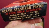 RUGER STANDARD MODEL SEMI AUTO PISTOL 22LE MADE 1971 SER#11-00006 - 12 of 12