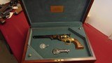 U.S. HISTORIAL SOCIETY GENERAL ROBERT E LEE 1851 COLT NAVY PERCUSSION REVOLVER - CASED - 2 of 16