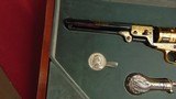 U.S. HISTORIAL SOCIETY GENERAL ROBERT E LEE 1851 COLT NAVY PERCUSSION REVOLVER - CASED - 4 of 16