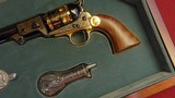 U.S. HISTORIAL SOCIETY GENERAL ROBERT E LEE 1851 COLT NAVY PERCUSSION REVOLVER - CASED - 3 of 16