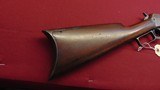 Sold—MARLIN MODEL 1893 LEVER ACTION RIFLE 38-55 - ANTIQUE RIFLE MADE 1898 - 5 of 26