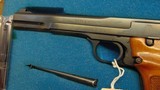 sold - anthony- SMITH & WESSON MODEL 41 NO DASH SEMI AUTO TARGET PISTOL 22 LR WITH BOX - 4 of 18