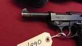 GERMAN P38 RARE SVW 45 FRENCH SEMI AUTO PISTOL 9MM GRAY GHOST WITH HOLSTER - 4 of 24