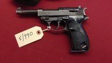 GERMAN P38 RARE SVW 45 FRENCH SEMI AUTO PISTOL 9MM GRAY GHOST WITH HOLSTER - 2 of 24
