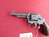 SOLD--SMITH & WESSON NAVY VICTORY MODEL REVOLVER 38 SPECIAL - 2 of 15