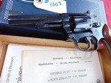 sold - alan -SMITH & WESSON MODEL 34-1 ROUND BUTT REVOLVER 22LR WITH BOX - 4 of 14