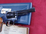 sold - alan -SMITH & WESSON MODEL 34-1 ROUND BUTT REVOLVER 22LR WITH BOX - 6 of 14
