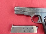COLT MODEL 1903 SEMI AUTO PISTOL 32ACP MADE 1922 - 5 of 16
