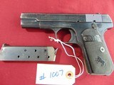 COLT MODEL 1903 SEMI AUTO PISTOL 32ACP MADE 1922 - 1 of 16