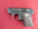 Sale pending COLT MODEL 1908 VEST POCKET SEMI AUTO PISTOL MADE 1917 THREADED BARREL - 1 of 14