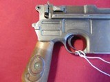 Sale pending Ron MAUSER C96 BROOMHANDLE RED 9 SEMI AUTO MILITARY PISTOL 9MM WITH UNIT MARKS - 2 of 25
