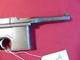 Sale pending Ron MAUSER C96 BROOMHANDLE RED 9 SEMI AUTO MILITARY PISTOL 9MM WITH UNIT MARKS - 3 of 25