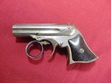 SOLD ---- REMINGTON ELLIOT'S PAT'D5-SHOT PEPPERBOX RING TRIGGER DERRINGER 22 CALIBER - 2 of 10
