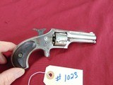 SOLD --- REMINGTON SMOOT REVOLVER 30 RIMFIRE NICKEL FINISH - 11 of 12