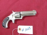 SOLD --- REMINGTON SMOOT REVOLVER 30 RIMFIRE NICKEL FINISH - 2 of 12
