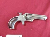 SOLD --REMINGTON SMOOT REVOLVER 32 RIMFIRE NICKEL FINISH - 11 of 12