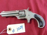SOLD --REMINGTON SMOOT REVOLVER 32 RIMFIRE NICKEL FINISH - 1 of 12