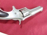 SOLD --REMINGTON SMOOT REVOLVER 32 RIMFIRE NICKEL FINISH - 3 of 12
