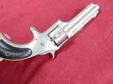 SOLD --REMINGTON SMOOT REVOLVER 32 RIMFIRE NICKEL FINISH - 7 of 12
