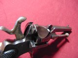 ANTIQUE - BELGIAN ENGRAVED PINFIRE REVOLVER - 10 of 11