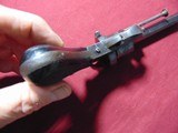 ANTIQUE - BELGIAN ENGRAVED PINFIRE REVOLVER - 9 of 11