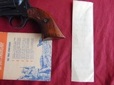 SAVAGE MODEL 101 SINGLE SHOT REVOLVER22LR WITH BOX INVOICE 1968 - 9 of 15