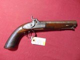 SOLD --ANTIQUE - BECKWITH PERCUSSION HORSE PISTOL 69 CALIBER - 2 of 19