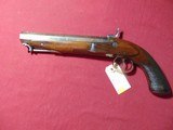 SOLD --ANTIQUE - BECKWITH PERCUSSION HORSE PISTOL 69 CALIBER - 6 of 19