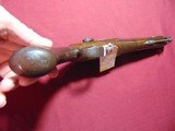 SOLD --ANTIQUE - BECKWITH PERCUSSION HORSE PISTOL 69 CALIBER - 15 of 19
