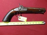 SOLD --ANTIQUE - BECKWITH PERCUSSION HORSE PISTOL 69 CALIBER - 3 of 19