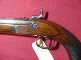 SOLD --ANTIQUE - BECKWITH PERCUSSION HORSE PISTOL 69 CALIBER - 8 of 19