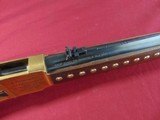 A. UBERTI INDIAN ENGRAVED BRASS FRAME 1866 LEVER ACTION CARBINE 44-40 - 15 of 24