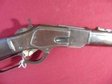 Sold -WINCHESTER MODEL 1873 SADDLE RING CARBINE 44 WCF MADE IN 1883 - 1 of 17