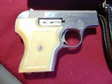 Sold-SMITH & WESSON MODEL 61-3 NICKEL SEMI AUTO PISTOL 22LR WITH BOX - 2 of 13