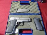 SMITH & WESSON MODEL 4586 STAINLESS SEMI AUTO PISTOL 45 ACP - 1 of 16