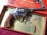 HIGH STANDARD R-107 SENTINEL DELUXE REVOLVER 22LR NICKEL W/BOX - 6 of 15
